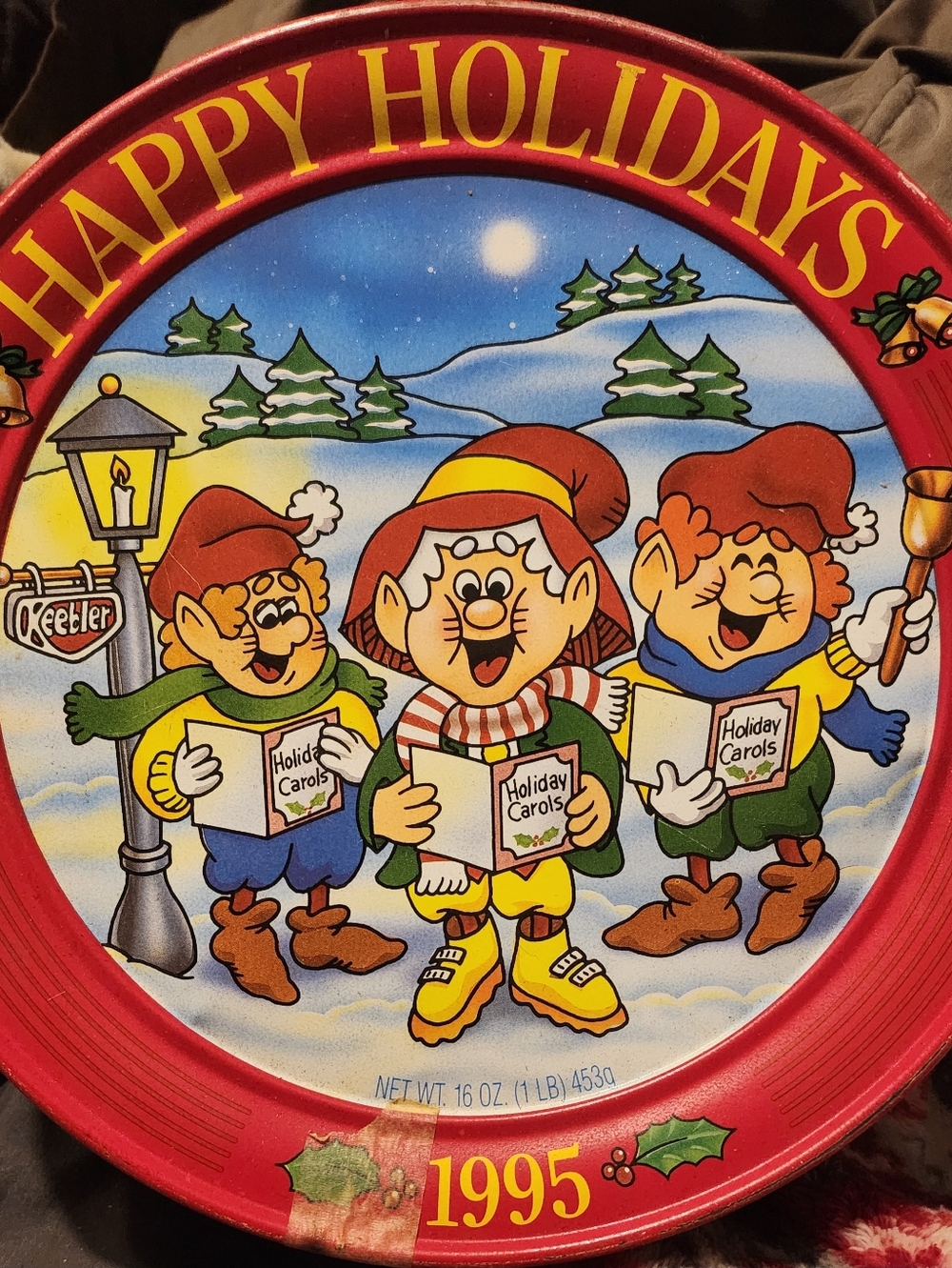 Empty tin